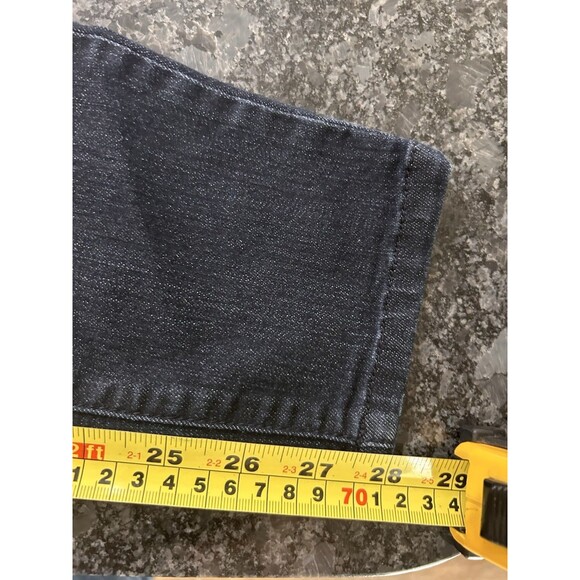 Democracy Ab Technology Skinny Jeans Womens Size 10 Mid Rise Dark Wash Slimming - Picture 8 of 8